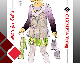 Patterns, 0816, dress and blouse (1114)