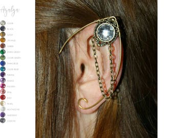 elven ear cuffs - ear cuff - elf ears - more than 10 colours available