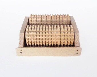 Felting roller tool Equipment craft tool wet felting wool Roller wooden tool nuno felting faster Felting wool toolkit roller with grooves