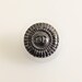 Chanel CC Gunmetal Clear Button 18mm