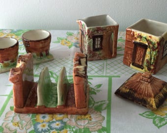 1940's Price Bros. Cottage Breakfast Set