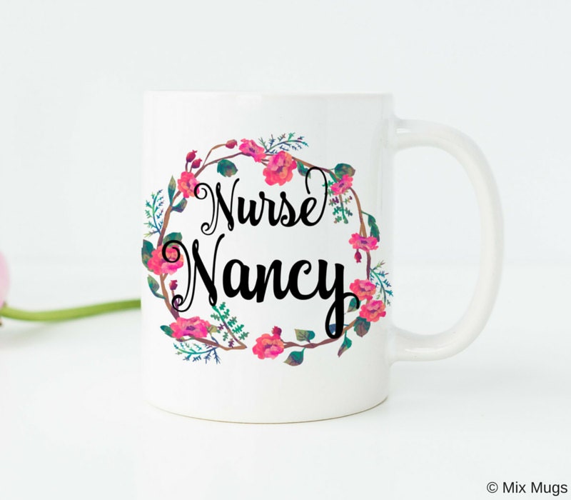 Personalized Nurse Mugs Nurse Cups Rn Mugs Rn Ts Nurse