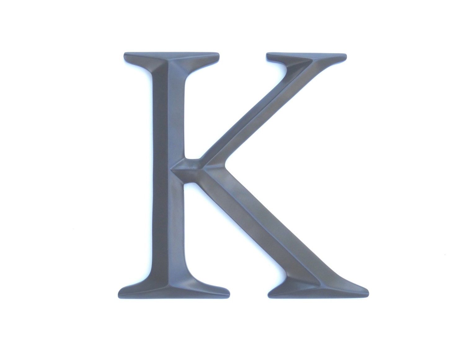 Letter K Sign Large Letter K Wall Decor