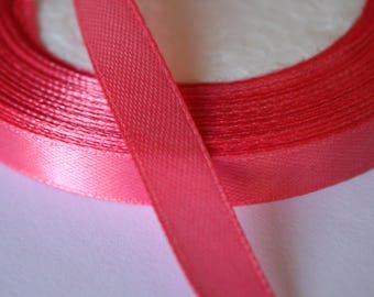 pink satin ribbon