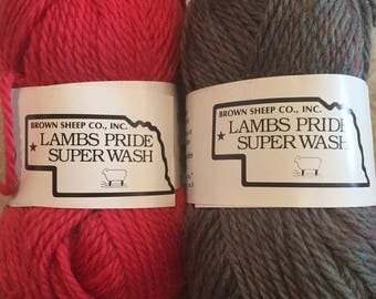 Brown Sheep Co. Lambs Pride Superwash wool yarn