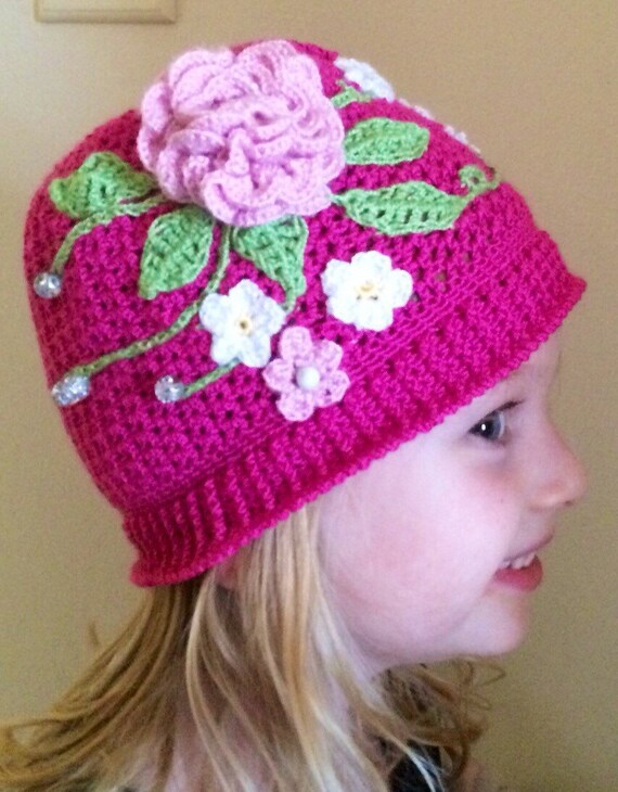 Items similar to Adorable Crochet Panama Hats on Etsy