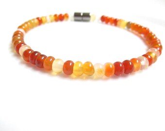 Carnelian Bracelet, Carnelian Gemstones, Carnelian Jewelry, Gemstone Bracelet, Gemstone Jewelry,