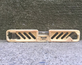 Vintage Level, Sears Advertising Level, Vintage Hand Level, Carpenters Level, Old Hand Level, Carpentry Tool