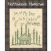 Northwoods Memories Cabin in the Woods- Redwork Hand Embroidery Pattern by Beth Ritter - Instant Digital Download