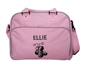Irish dance gift, personalised dance bag, Irish dance bag, Irish dance accessory, highland dance, gift for dancer, personalised gift, pink