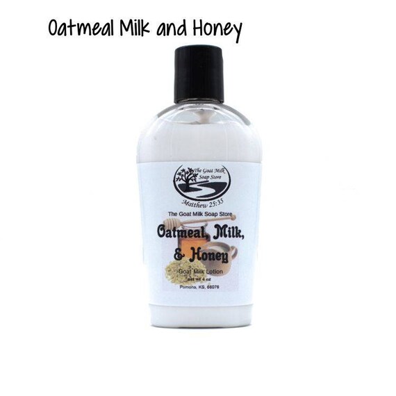 Oatmeal Milk and Honey Scented Goat's Milk Lotion