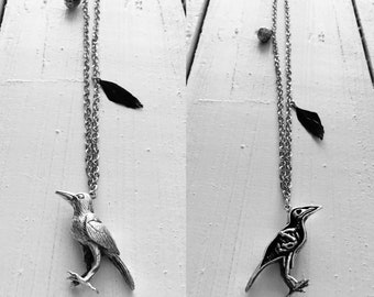 Necklace: Doctor Raven & Crow Mister