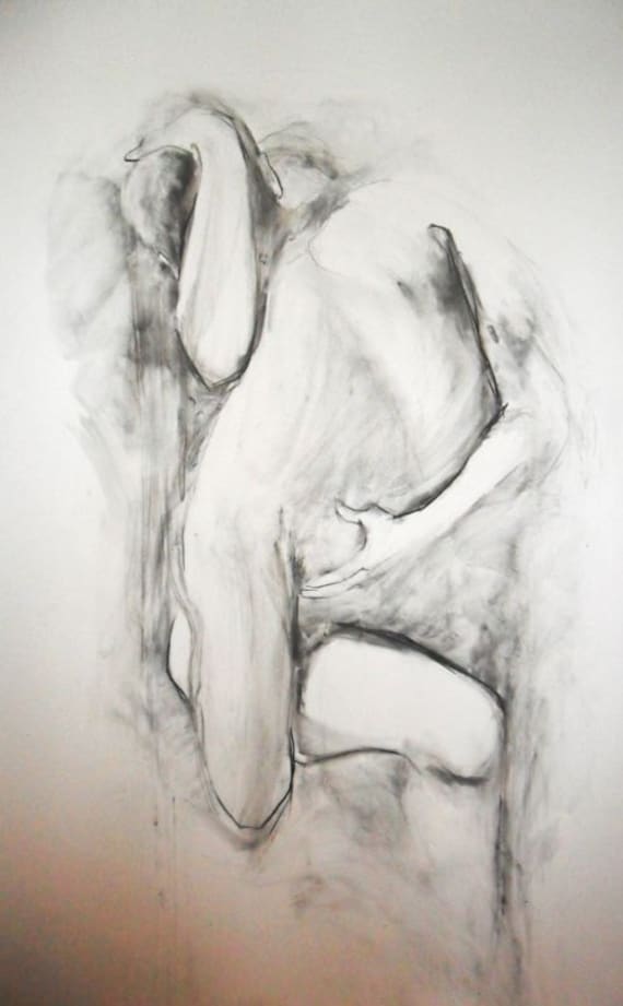 items similar to large couple drawing lovers drawing sensual love