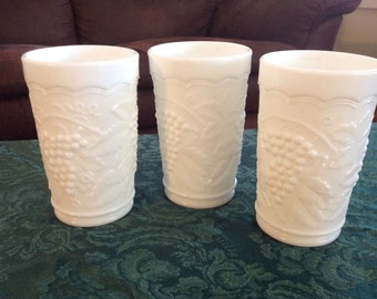 Imperial Glass Milkglass tumbler