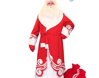russian santa claus costume father frost russian santa claus grandfather frost old - Santa Claus Coat russian santa claus costume father frost russian santa claus grandfather frost old - Santa Claus Coat