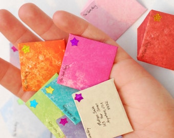 Letter from The Tooth Fairy- tiny and personalized, handwritten, choice of colors