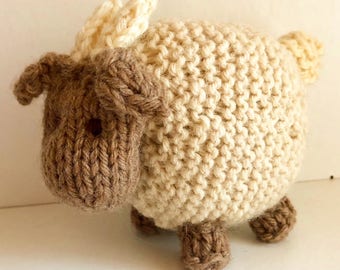 Goat Eco Kids Toy Stuffed Animal Natural Eco Friendly Barnyard Friend