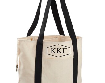 Kappa Kappa Gamma Canvas Tote Bag