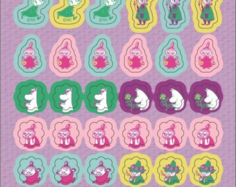 Moomin Schedule Planner Stickers (M024-21) Price depends on order volume. Buy other items together for BETTER price.