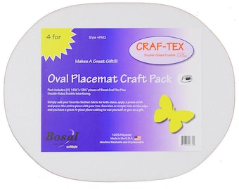 Oval Placemat Craft Pack