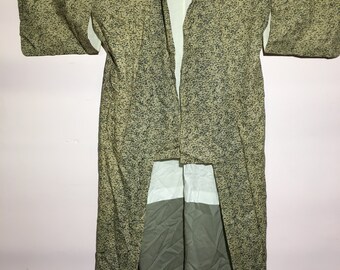 Traditional full length kimono - ochre