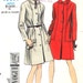 1960's Coat with Detail Bust 34 Vogue 7216