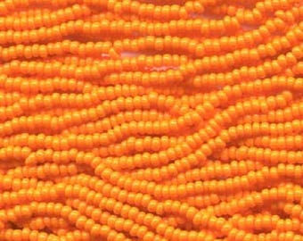 Preciosa Czech Beads - 11 0 - Lt Orange - 19g