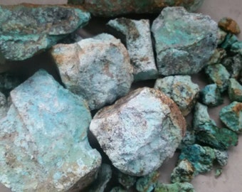 100g turquoise turquoise rough stone rough stone healing stones healing stone Healing stone Stone