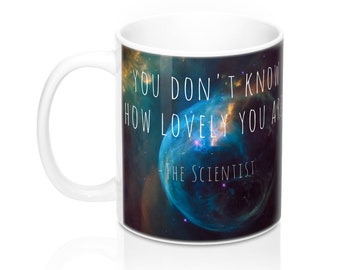 Coldplay Scientist Coffee Mug