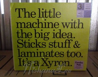 Xyron 850 System Laminator Application System 3 in 1 Sealed New in Box - SEE VIDEO