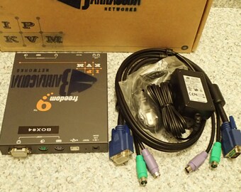 Freedom-9 KVM-01IA IP 100 1-Port KVM Network Switch 1920 x 1440