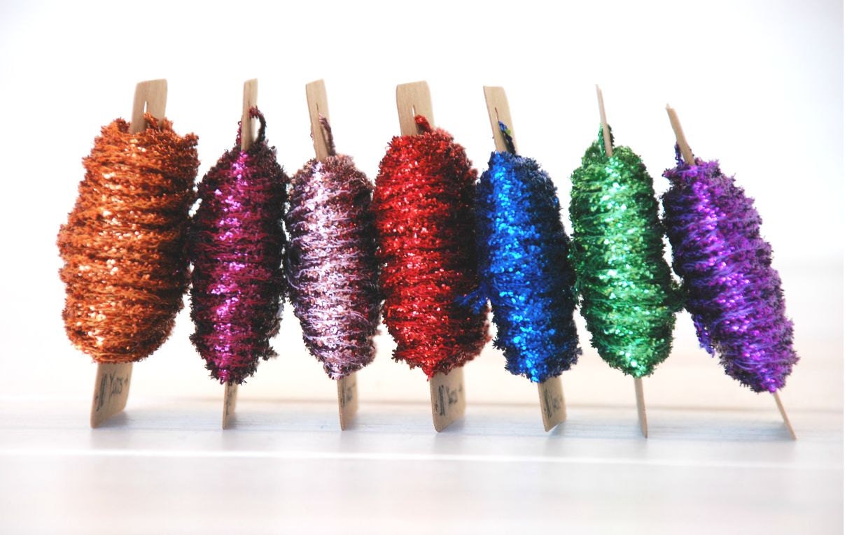 Mix and Match Tinsel Twine 15 Yards Metallic Tinsel Twine