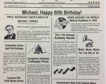 Birthday chronicle | Etsy