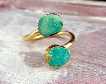 Turquoise Ring, Turquoisering,gold ring,turquiose ring gold,turquoise,24k gold,