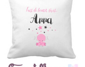 BABY pillow - baby - birthday gift personalized gift idea