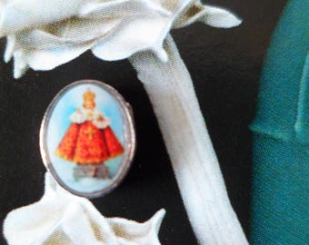 1 connector, Double-sided infant Jesus of Prague