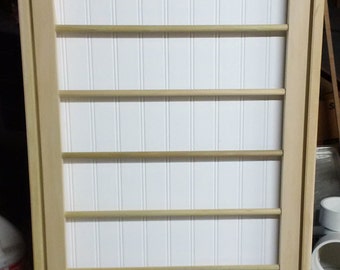 Wall Mounted Laundry Drying Rack - Unfinished