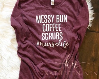 Nurselife Shirt - Nurse Shirt - Nurse Life Shirt - Gift for Nurse - Student Nurse Gift - #Nurselife Shirt - Nurse Tee - Women's Nurse Shirt