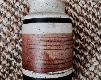 Vintage ceramic vase | Pottery vase