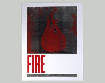 Fire - Dhalgren Sunrise Showcard