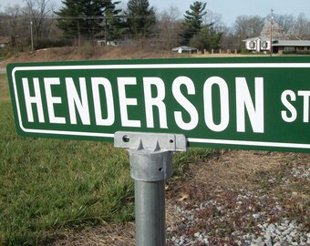 Personalized Street Sign, Made to order street sign,