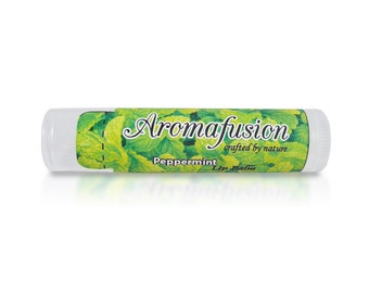 Peppermint Lip Balm, Organic Coconut Oil, Cocoa Butter