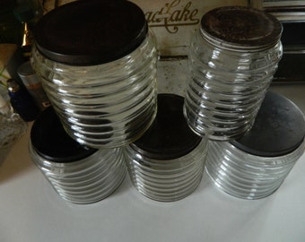 1930"s Sellers Hoosier Canister Jars