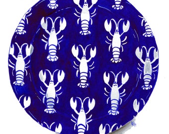 Ready to frame lobster plate