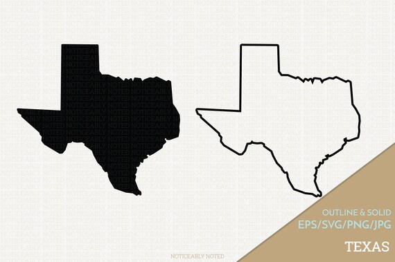 Texas Vector State Clipart TX Clip Art Texas SVG State PNG