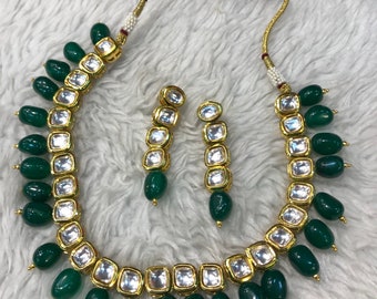 Indian necklace | Wedding Jewelry | White Indian Jewelry | Desi Jewelry | Indian Bridal Jewelry | Kundan Jewelry | Indian Wedding Jewelry