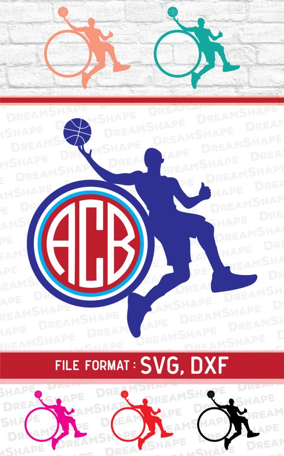 Download Basketball SVG Files Basketball Monogram SVG Basketball