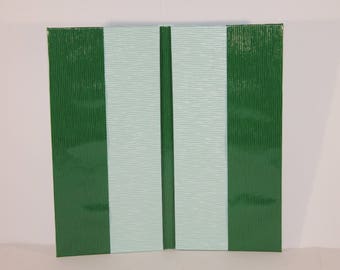 Protects family green rigid booklet 2 tones