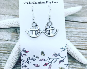 Pewter finish anchors