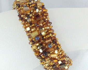 Pot of Gold Beadwoven Bracelet EBW Team